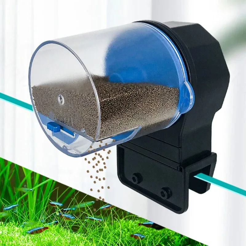 Fish Tank Automatic Pet Feeder Tropical Fish Timing Feeder Particle Fish Food Goldfish Food Small Turtle Feeding