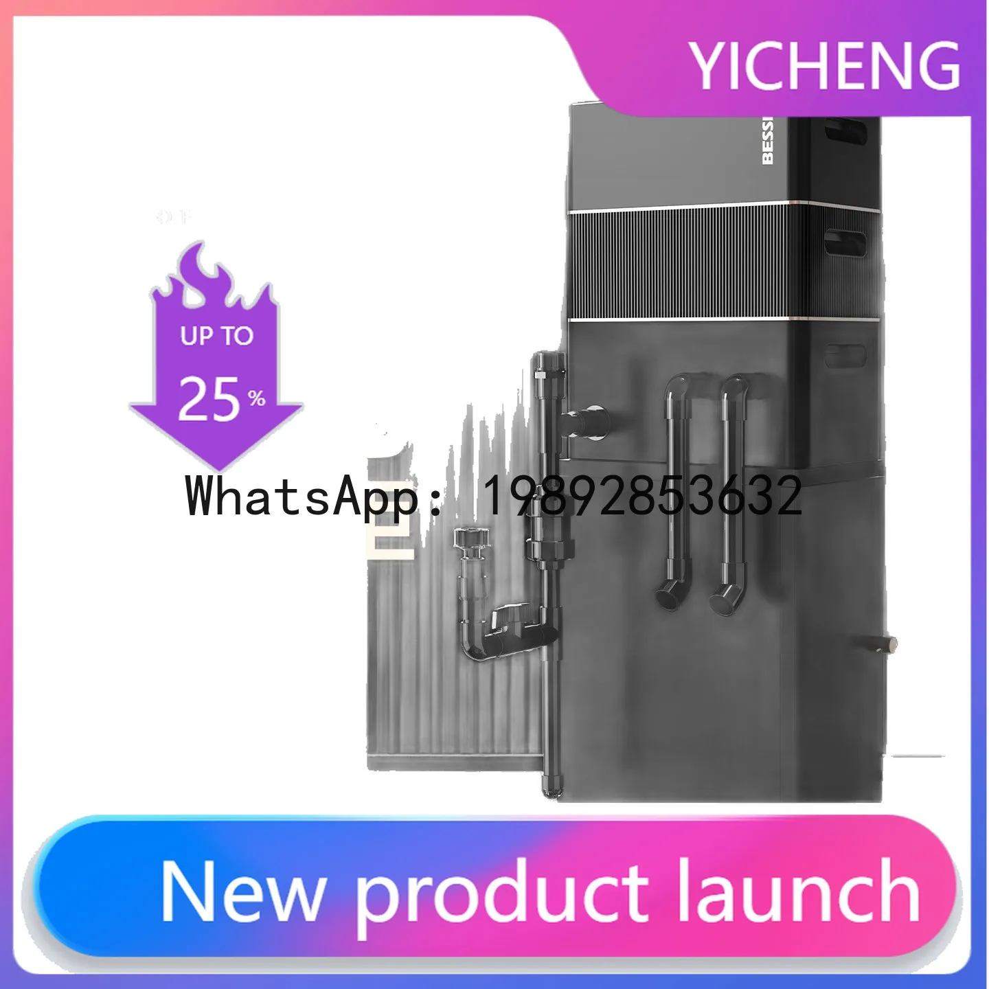 

Filter compartment fish tank filter wooden load-bearing storage base cabinet