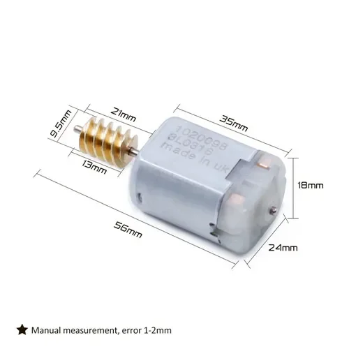 

Vehicle central lock motor 12V DC for land rover jaguar Volvo Ford Focus 2 kuga MK1 Mazda metal worm gear Motor with lubricant