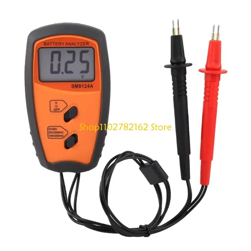

547B Battery Tester Analyzers Impedance Meter with LCD Display for Batteries