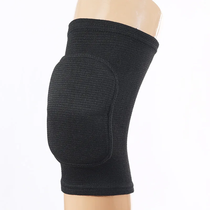 2 pezzi ginocchiere a compressione sportiva protezione elastica per ginocchio supporto per ginocchiera in spugna addensata per allenamento di danza