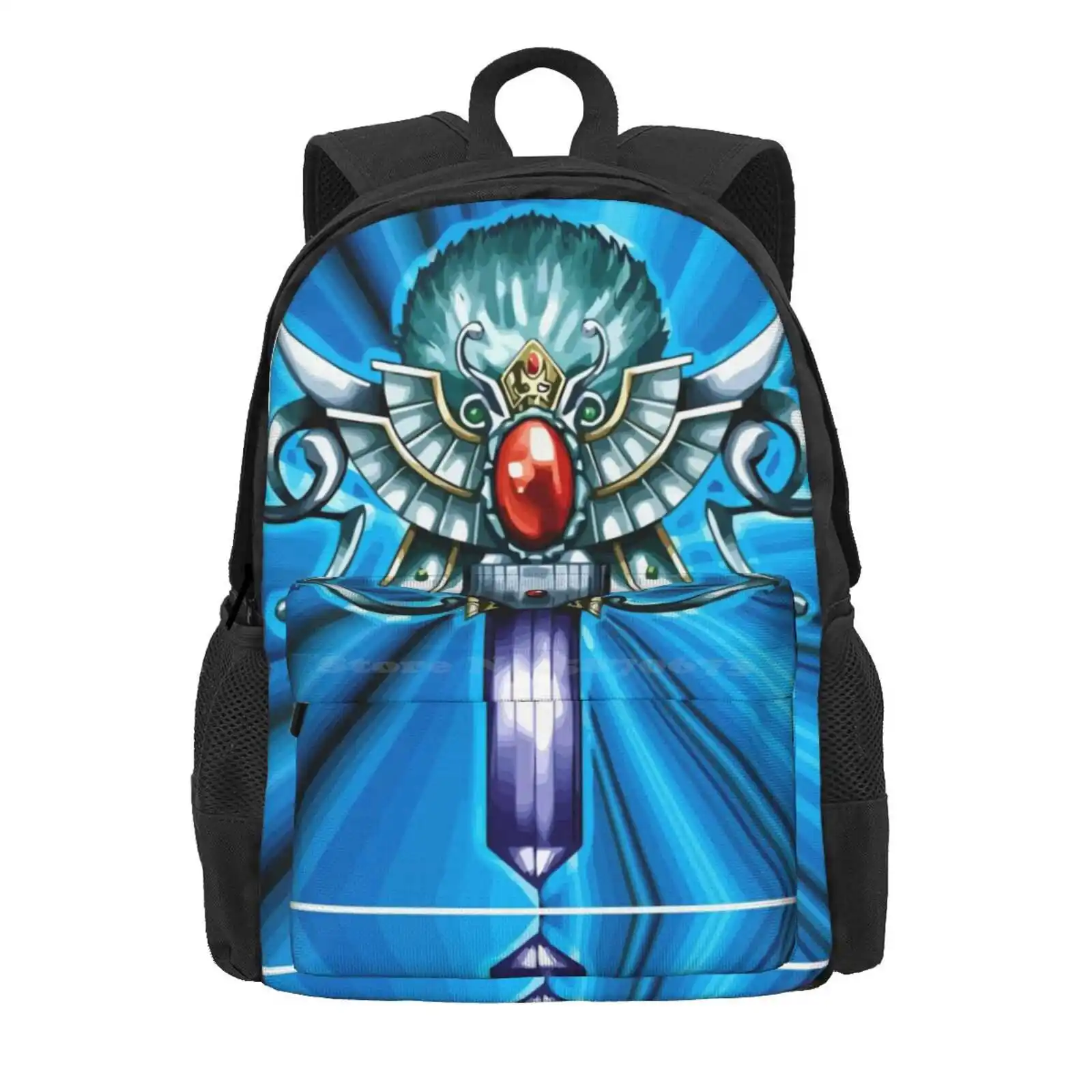 Monster Reborn Hot Sale Schoolbag Backpack Fashion Bags Yu Gi Oh Yugioh Blue Eyes White Dragon Black Dark Magician Girl Seto