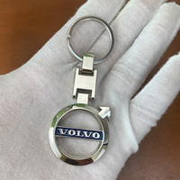 Car Keychain Zinc Alloy Keyring For Volvo Rdesign V90 XC40 V60 S60 V70 XC60 T6 S90 Polestar XC90 V40 S80 V50 AWD S40 S70