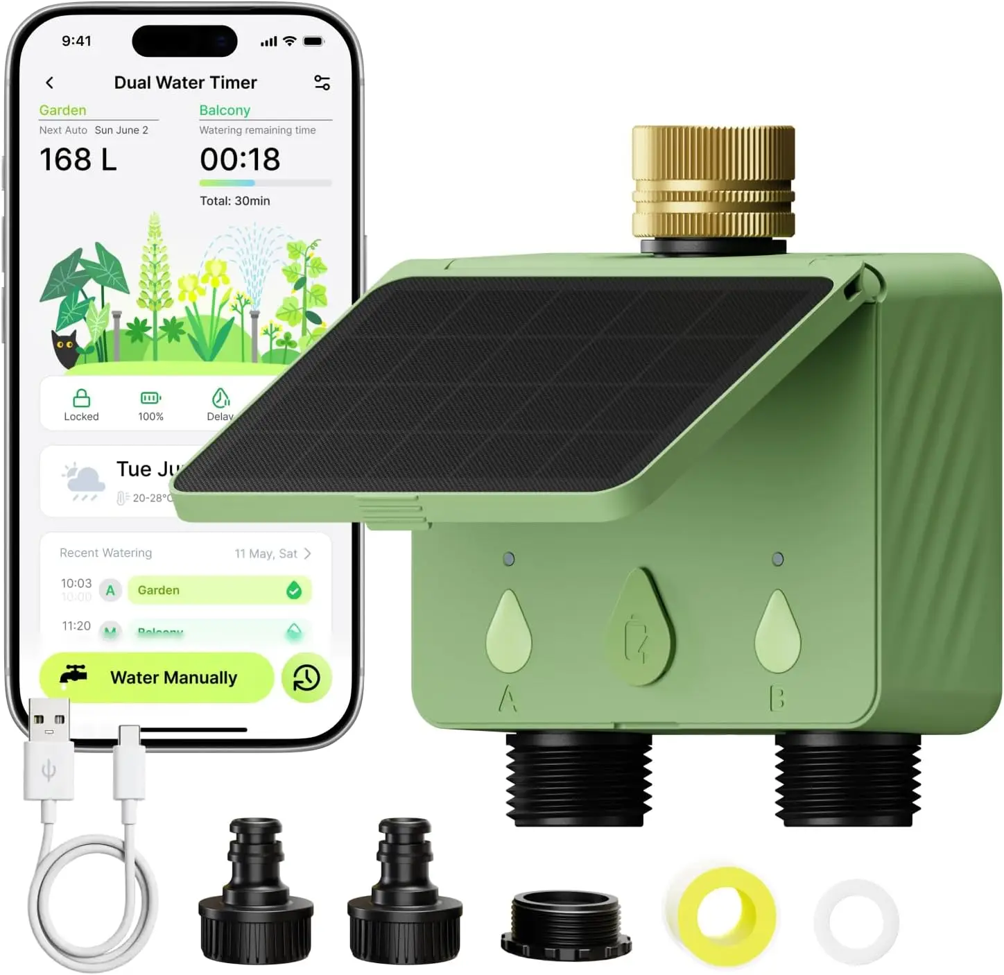 yieryi-temporizador-de-riego-inteligente-wifi-de-2-zonas-sistema-de-riego-automatico-solar-con-medidor-de-flujo-integrado-controlador-de-riego-para-jardin-sin-hub
