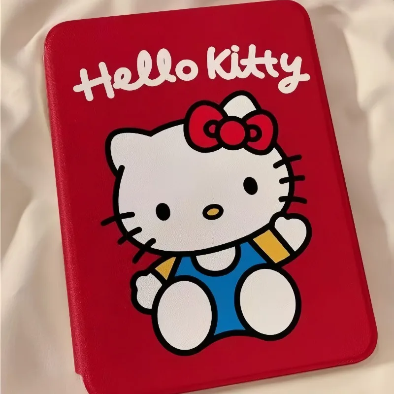 

HelloKitty Tablet Cases for Ipad 2025 11th A16 Pro 11in Case 10th Air4 Air5 10.9in Cute Rotating Case 9th 10.2in Acrylic Cover