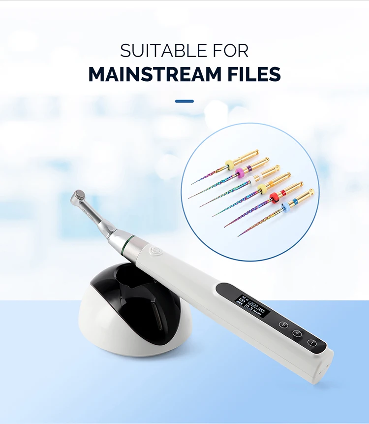 AZDENT Komplettset Dentaler Endomotor 16:1 Kabelloser Apex-Locator Wurzelkanal-Apex-Lokalisierung Parodontales Messgerät – Detail 18