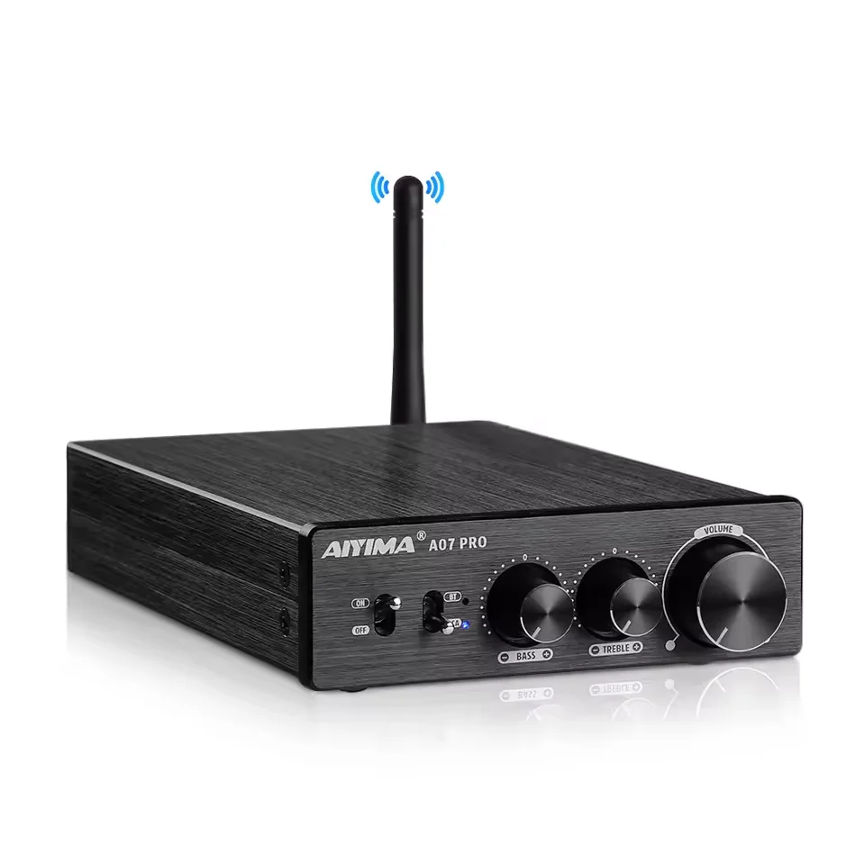 

AYM-07 TPA3255 Bt Power Amplifier A07 PRO Audio Amplifier 2.0 Stereo Speaker Amplifiers HiFi Amplificador Amp 300Wx2