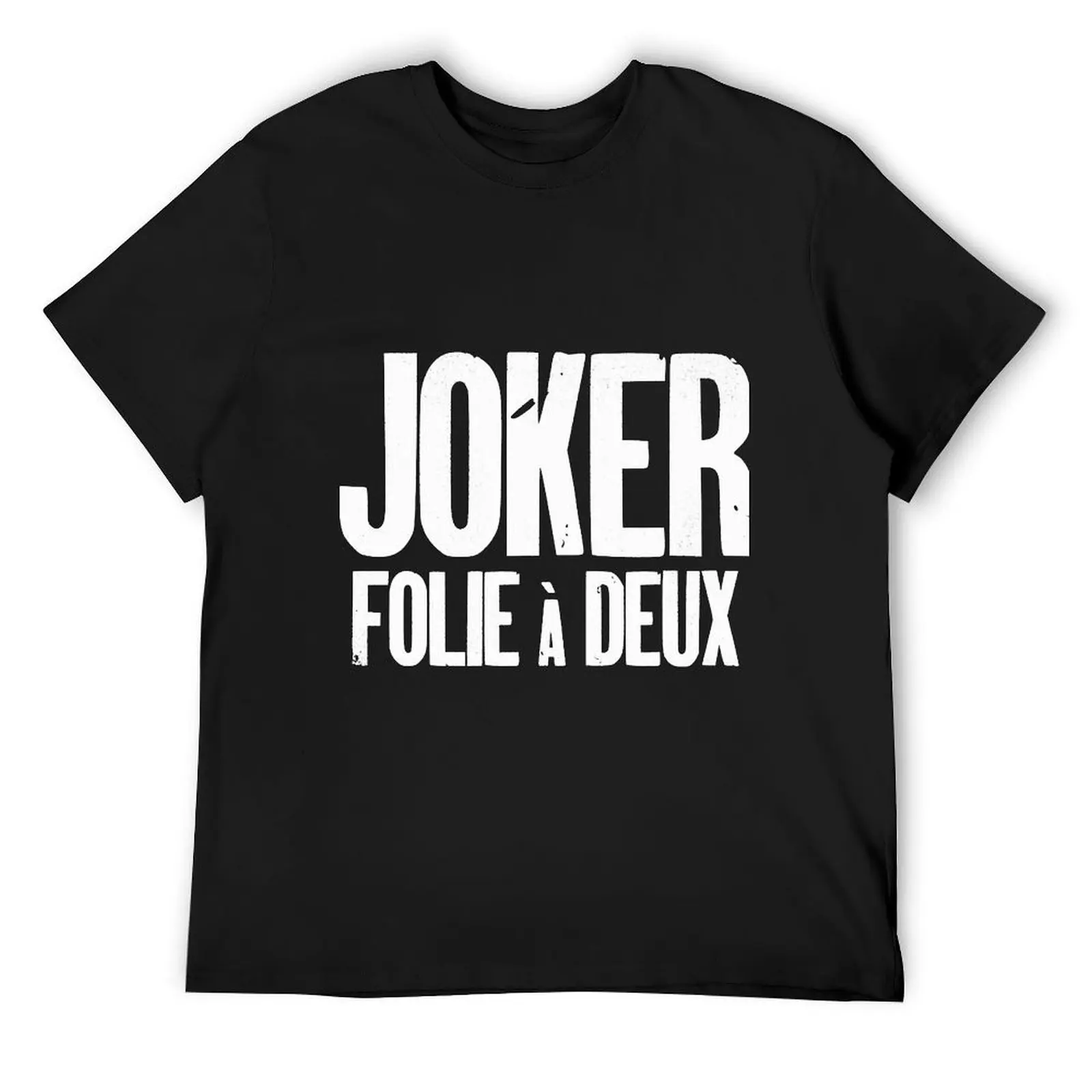 Joker Folie à Deux T-Shirt designer shirts customs sweat luxury clothes men