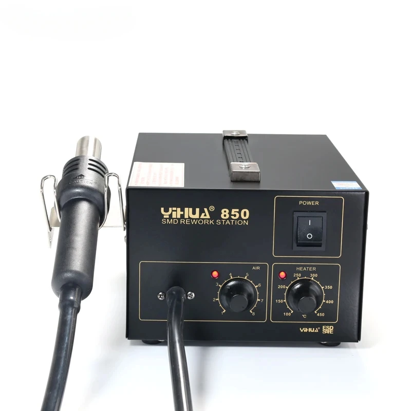 

YH-850/YH-850AD Air Pump Type Digital Display Hot Air Desoldering Station