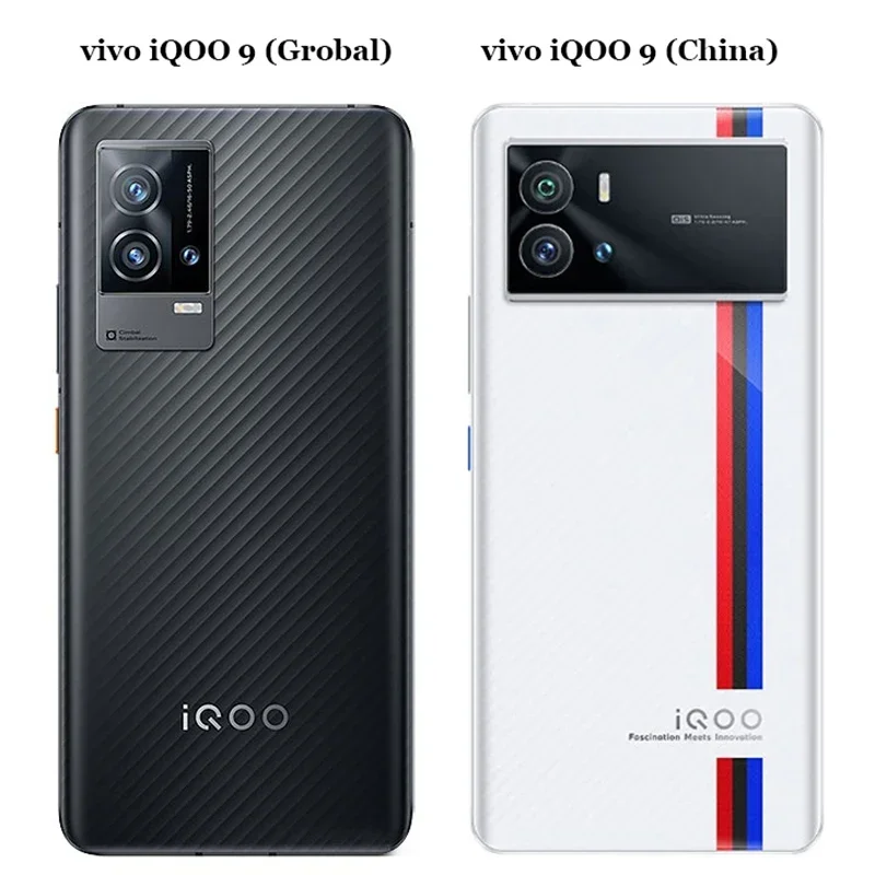 For vivo iQOO 13 12 11 7 8 9 9T 10 SE Pro 3D Transparent Carbon Fiber Rear Back Film Stiker Screen Protector (Not Glass)