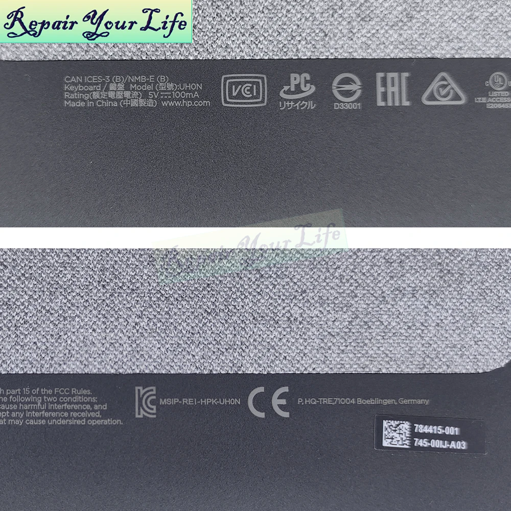 Imagem -06 - Uhon-teclado de Ancoragem Destacável Teclado de Ancoragem para hp Pavilion x2 10-j Hq-tre 71004 10-j013tu J024tu Laptop Tablet pc 784415001