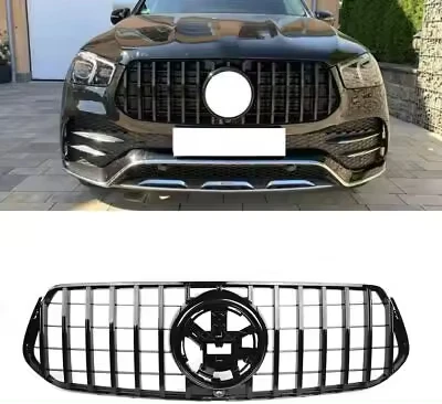 Wholesale durable Upgrade AMG GT Style Silver/Black Front Bumper Grille Tuning Part for Mercedes Benz GLS X167 2020-2024