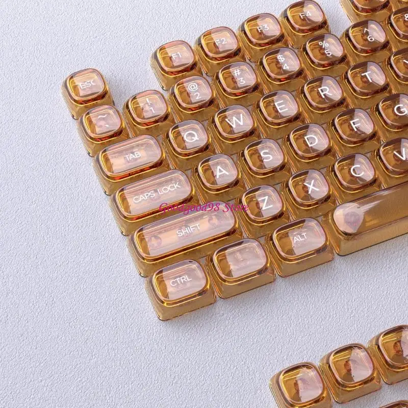 Replacement 132 Keys Keycap Set for Mechanical Keyboard Daily Typing Use 