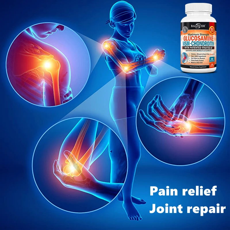 Balincer MSM - Chondroitin - Promotes Joint HealthNaturally Supports Joint Mobility and MobilityRelieves Arthritis Pain