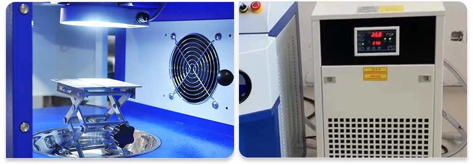 

Factory-specific long time working vertical YAG laser welding machine with External water cooling system