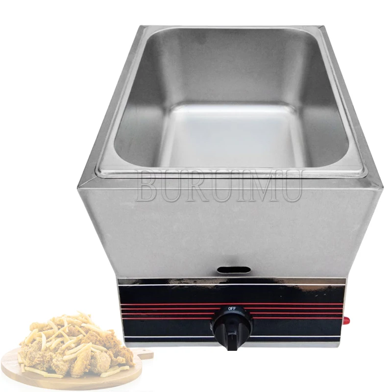 

Commercial Gas Fryer Restaurant Stainless Steel Gas Countertop Fryer