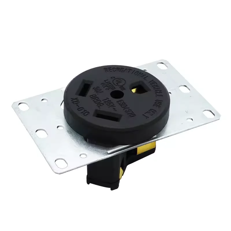 TT-30R Receptacle CUL Certified Power receptacle American Standard 30A/125V with panel receptacle American anti-slip receptacle
