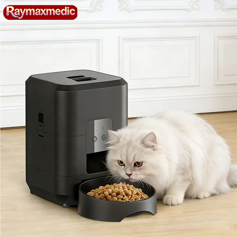 

Автоматическая кормушка Raymax Smart Pet Feeder для кошек и собак с функцией медленного кормления, дозированием и таймером