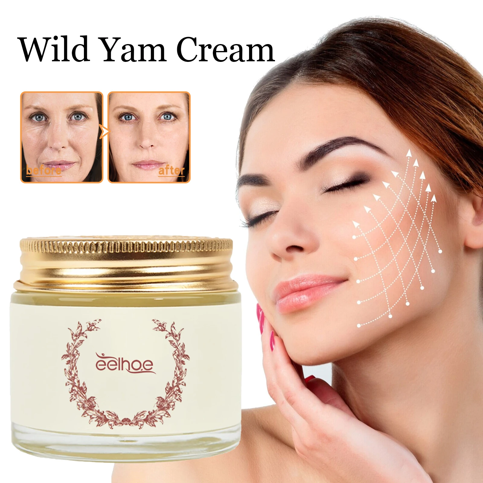 Anti Aging Face Cream Wrinkles Firming Fade Pigment Freckle Lighten Melanin Nourishing Oil Control Age Spots Brightening Product