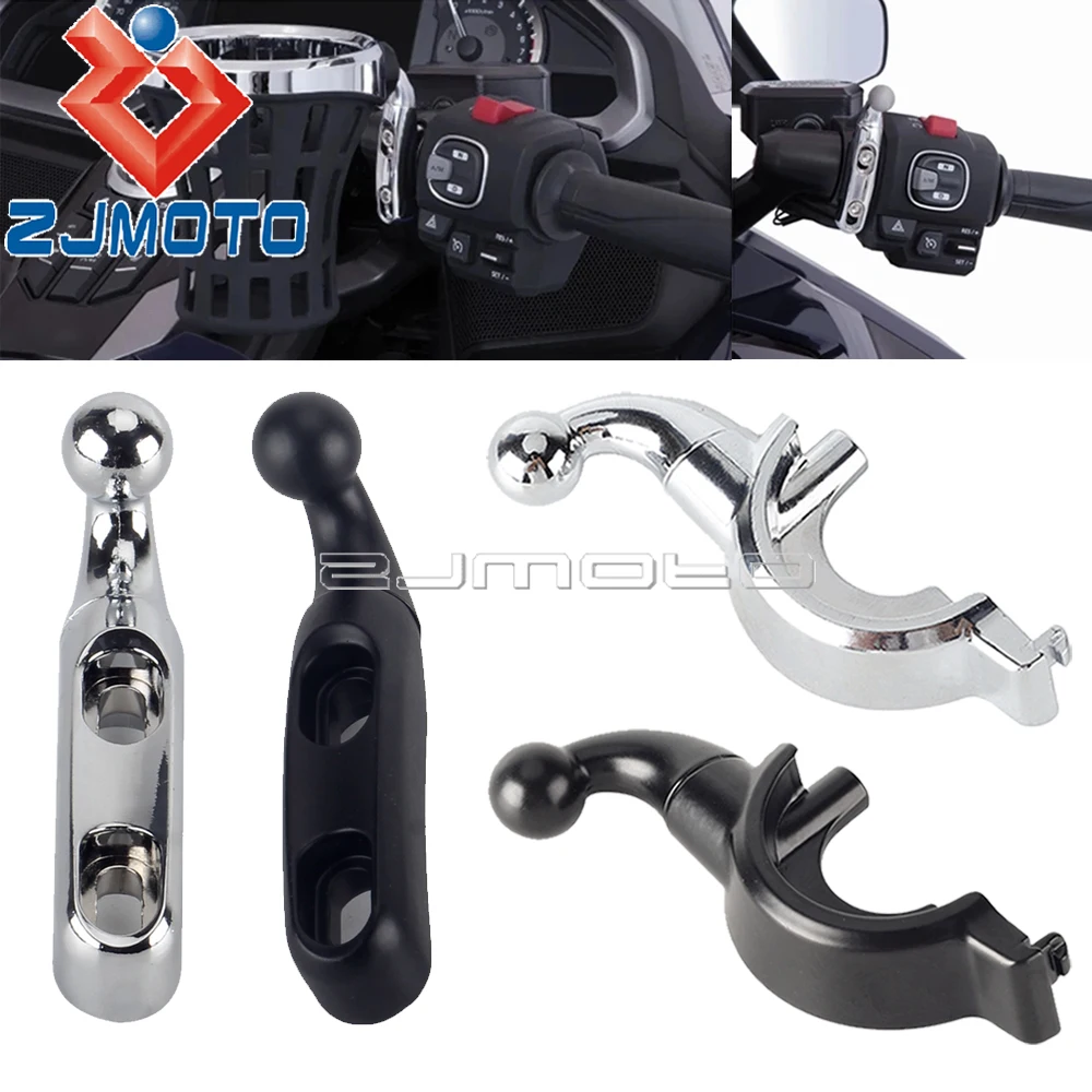 For Honda Goldwing GL 1800 Gold Wing Tour DCT Airbag 18-up Motorcycle Handlebar Mount Accessories Support Bracket Frame Holder