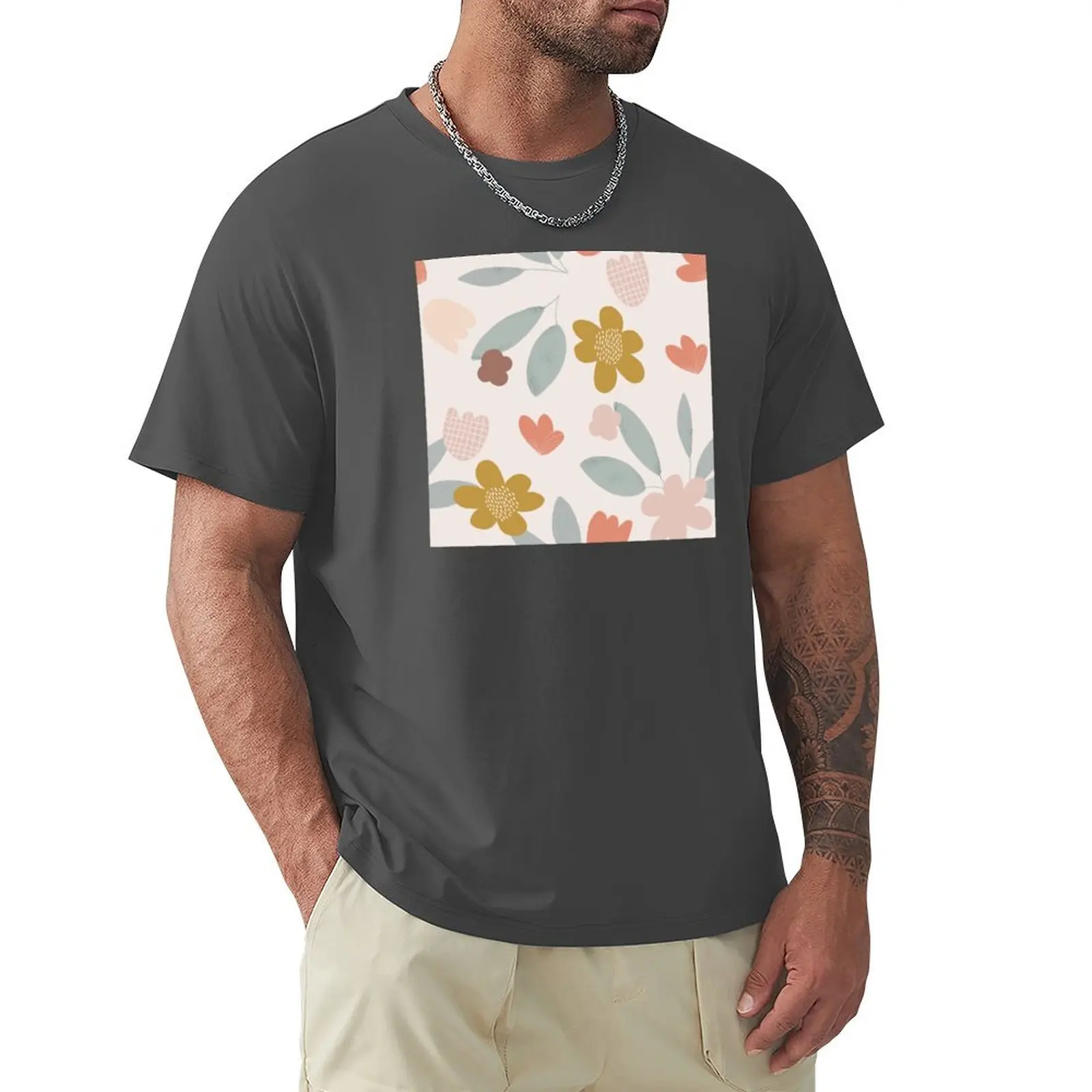 

Spring Flowers T-Shirt vintage clothes vintage oversized hippie clothes Men's t-shirt