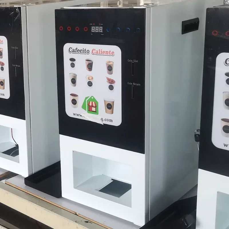 Hot Sales Máquinas Expendedoras De Café De Alta Eficiencia, Máquina De Metal