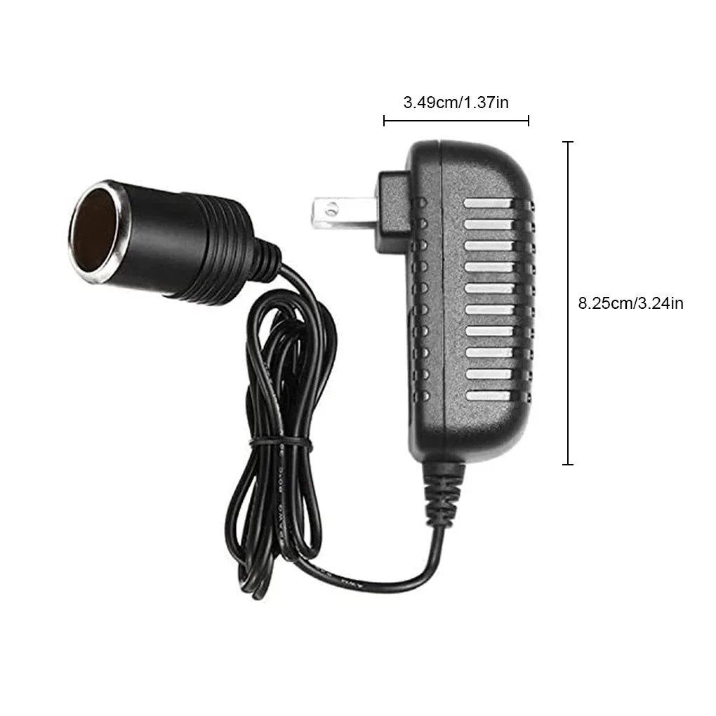 Car Lighter Socket AC110-240V to DC12V AC to DC Voltage Converter Power Adapter Automotive Charger for Automobile