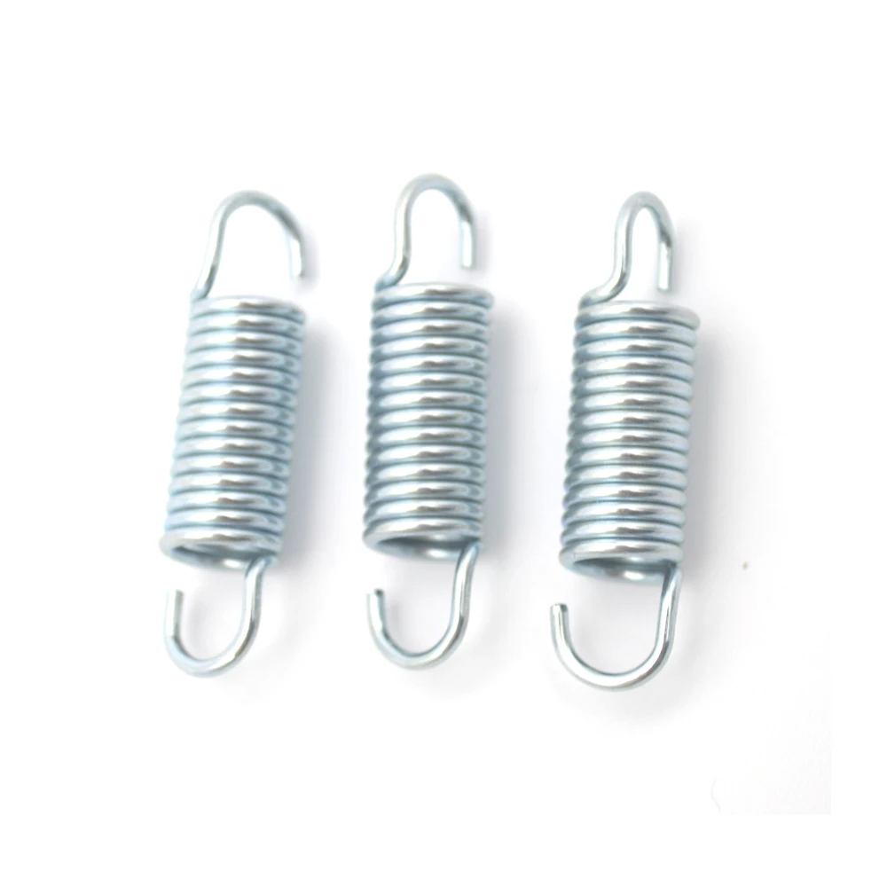 Beicai 4pcs Customized Lawn Mower Stretch Spring Galvanized Spring Steel Wire 1.4mm Od 9.5mm Length 39mm Stretch Spring