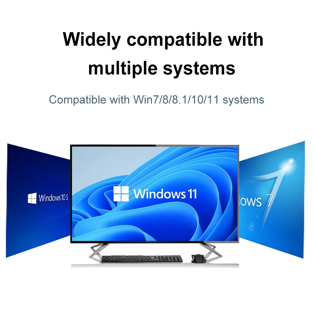 듀얼 밴드 USB 3.0 무선 네트워크 카드, 이더넷 와이파이 동글 안테나, AP 2.4/5.8Ghz 와이파이 어댑터, 윈도우 11 10 8 7, 1300Mbps