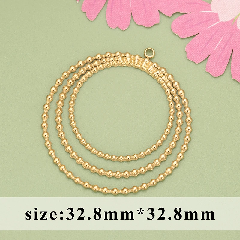assoonas MD13, Schmuckzubehör, 316L-Edelstahl, nickelfrei, Zirkonia, Anhänger, Schmuckherstellung, DIY-Anhänger, 2 Stück/Set. – Detail 5