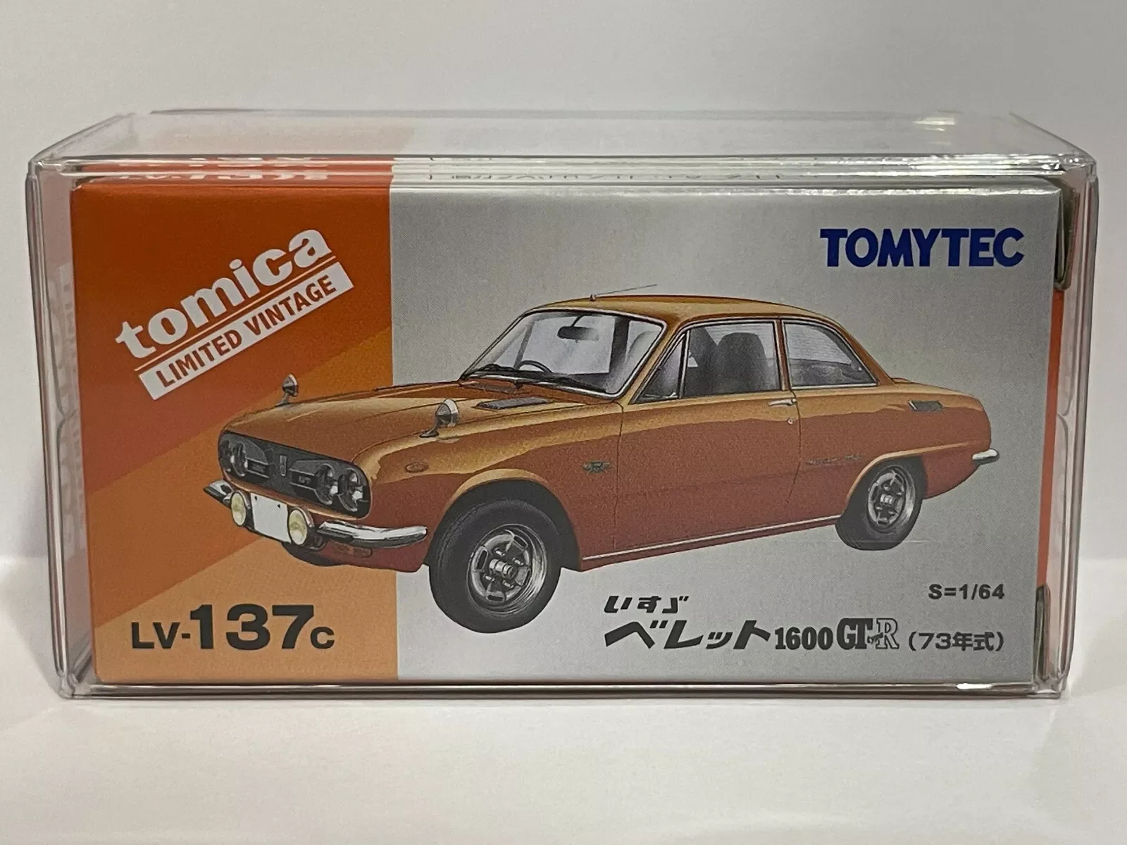 Tomica Limited Vintage Tomytec LV-137c Bellett 1600GT Type R Diecast Collect Car Diecast Model Car Collection Limited Edition Ho