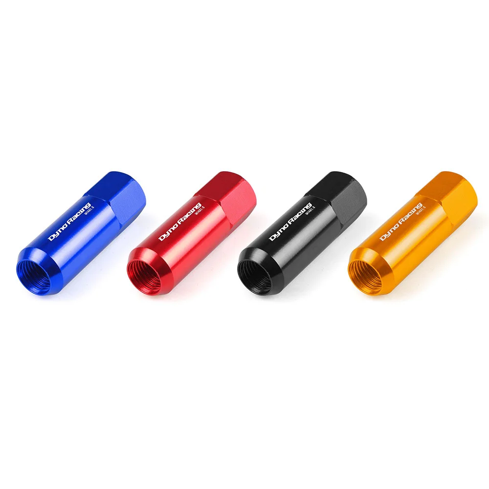 Lodenqc 20PCS M14*1.5 60mm New Wheel Nuts Racing Lug Wheel Nuts Screw / Aluminum Lug nut M14X1.5 LC101006