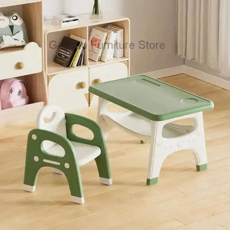 テーブルセット 学生家具 キッズチェア 子供用デスク 子供部屋用デスク テーブル Escritorios De Computadora スタディベビー