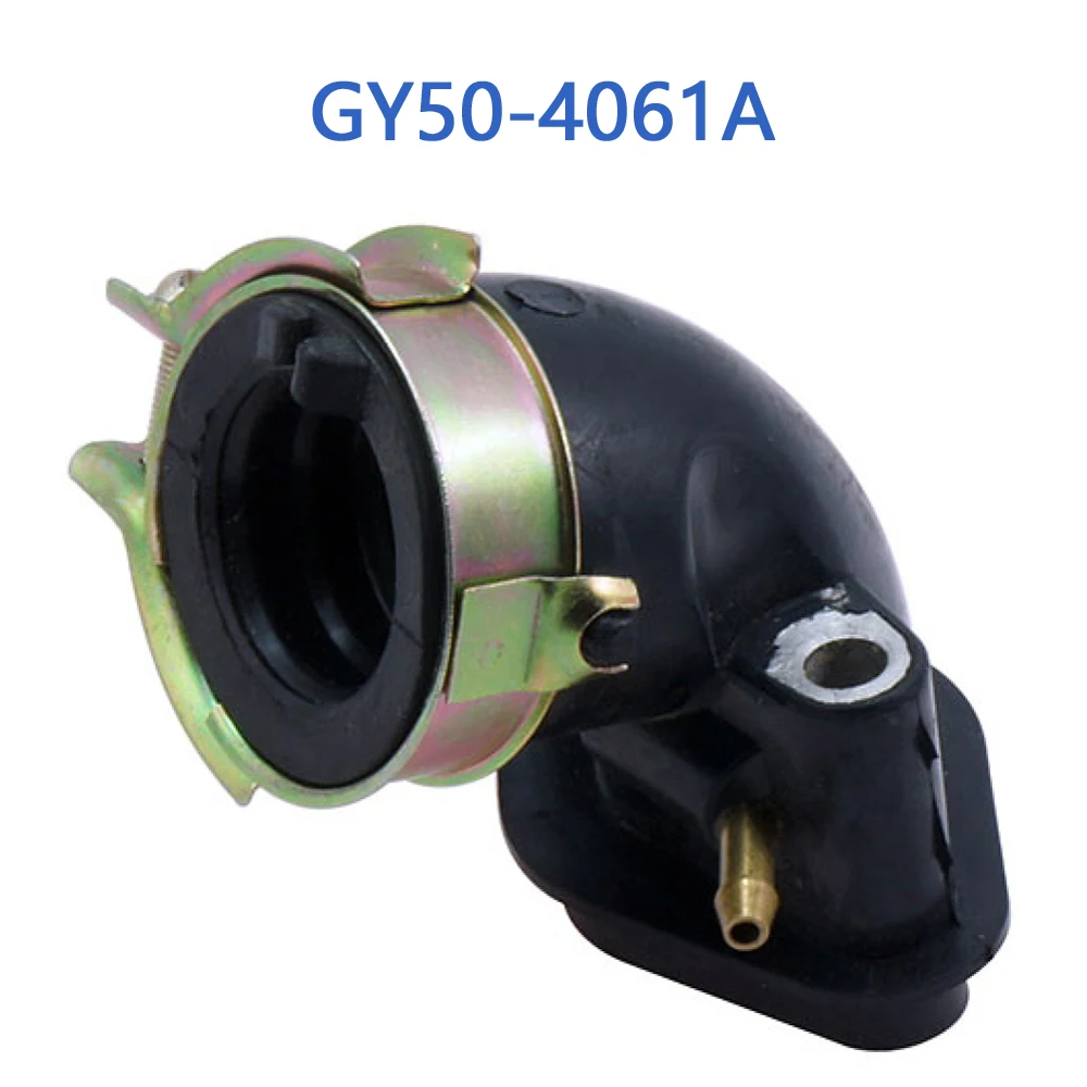 GY50-4061A GY6 50cc Intake Manifold -1 Injection Pipe For GY6 50cc 4 Stroke Chinese Scooter Moped 1P39QMB Engine