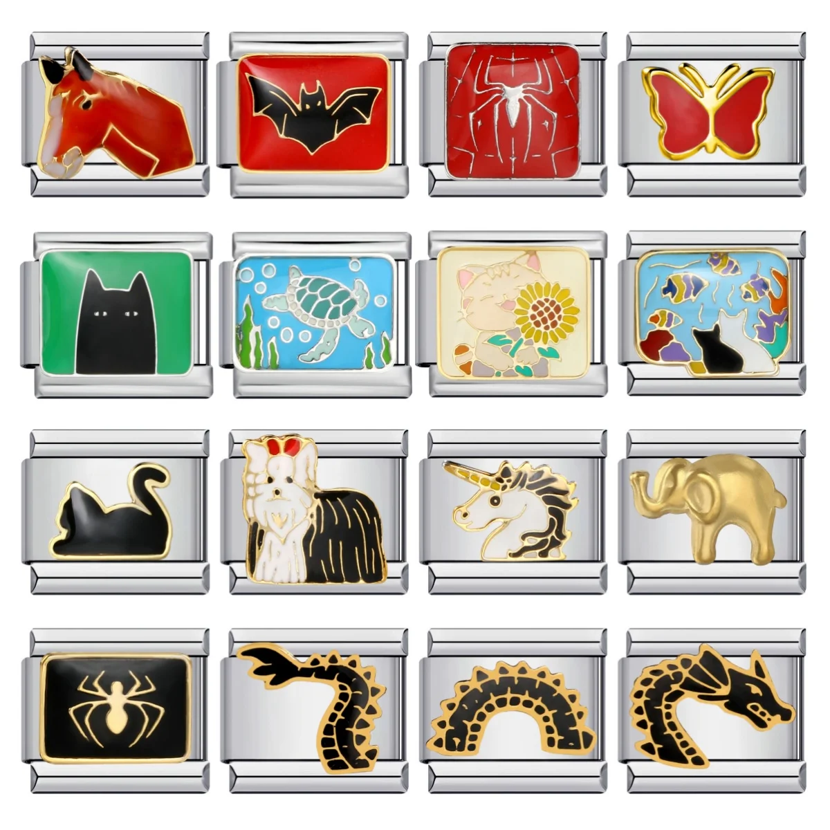 uring-милые-кавайные-животные-лошадь-дракон-бабочка-кошка-очаровательные-ювелирные-изделия-итальянские-звенья-подходят-9-мм-из-нержавеющей-стали-diy-изготовление-браслетов