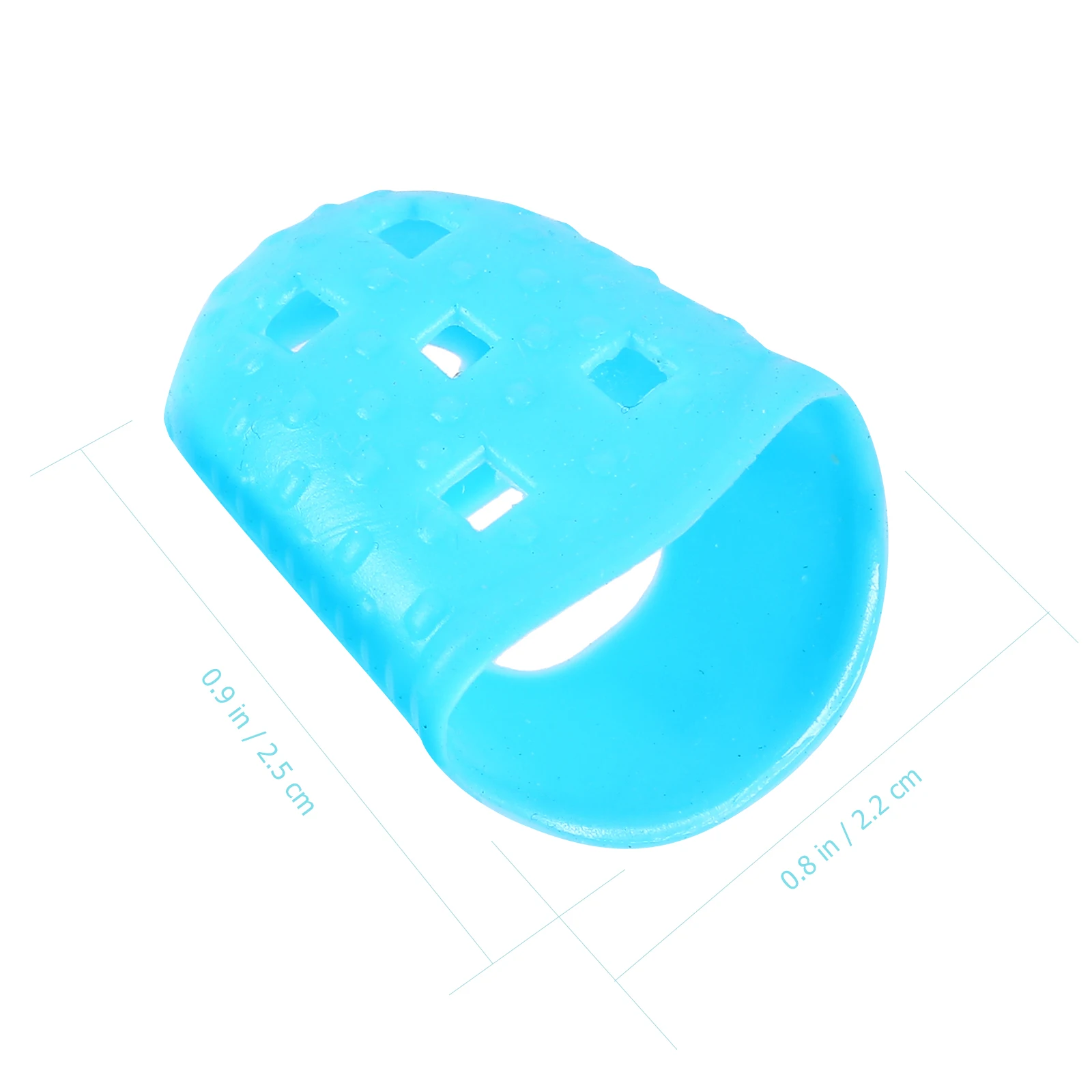 

25 Pcs Finger Protector Guitar Fingertip Cots Sleeves Covers Silicone Guard Protectors Protection Cap