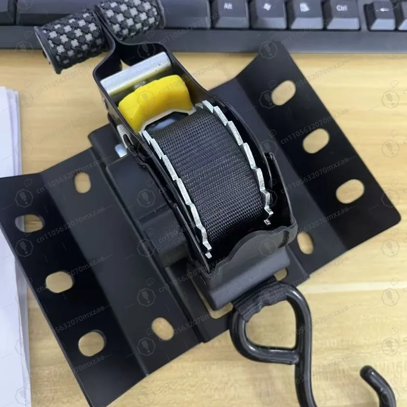 

Auto-Retractable Ratchet Tie Down Strap, Cargo Retainer for Car & Motorcycle Transport