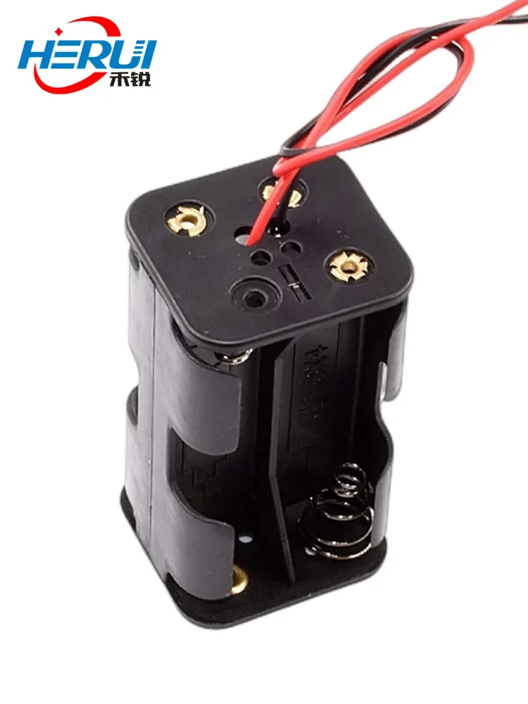 No. 5, section 4, back to back Series 6V output Five, four in tandem Battery holder