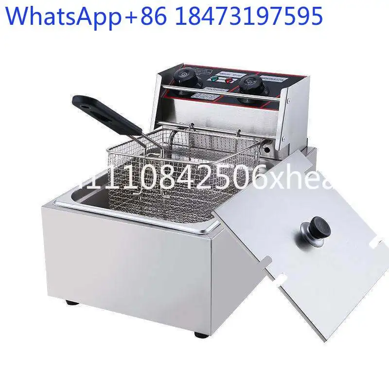 Electric fryer, fryer, French fries, household chicken chops, skewers, stall machine