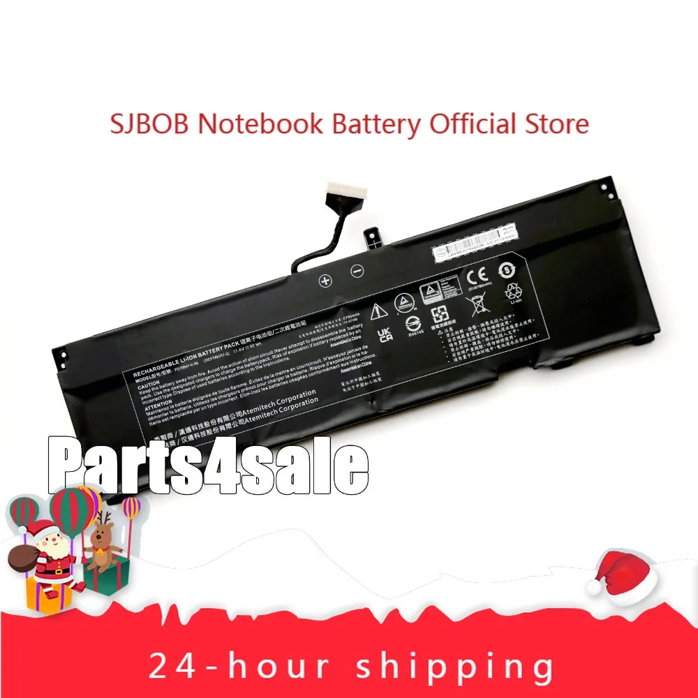 

New PD70BAT-6-80 Battery for Eurocom Nightsky TXi317 Clevo PD7x NP8875E laptop battery
