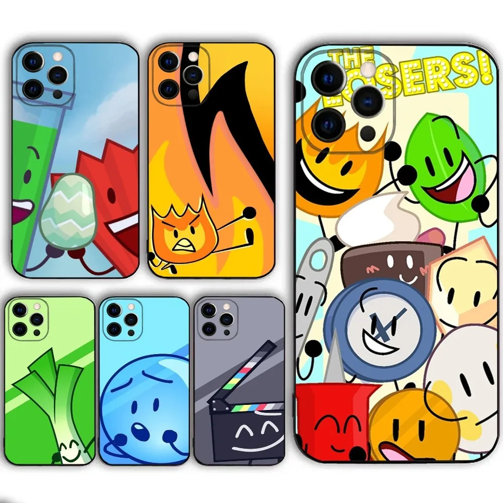 Bfdi Battle For Dream Island  Phone Case  For IPHONE 15,13,14,12,Mini ,11, Xr, X ,Xs Pro Max 8, 7 Plus Back Cover