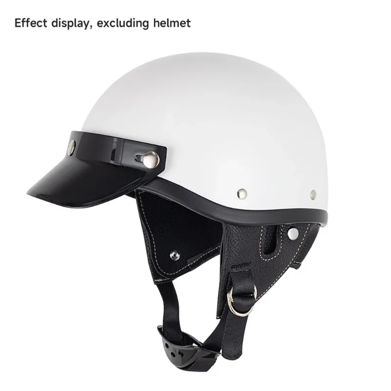 3 Snap-Button Helmet Visor Universal Windproof Flip Wind Shield Motorcycles Accessories For Open Face Motorcycles Helmet view 5