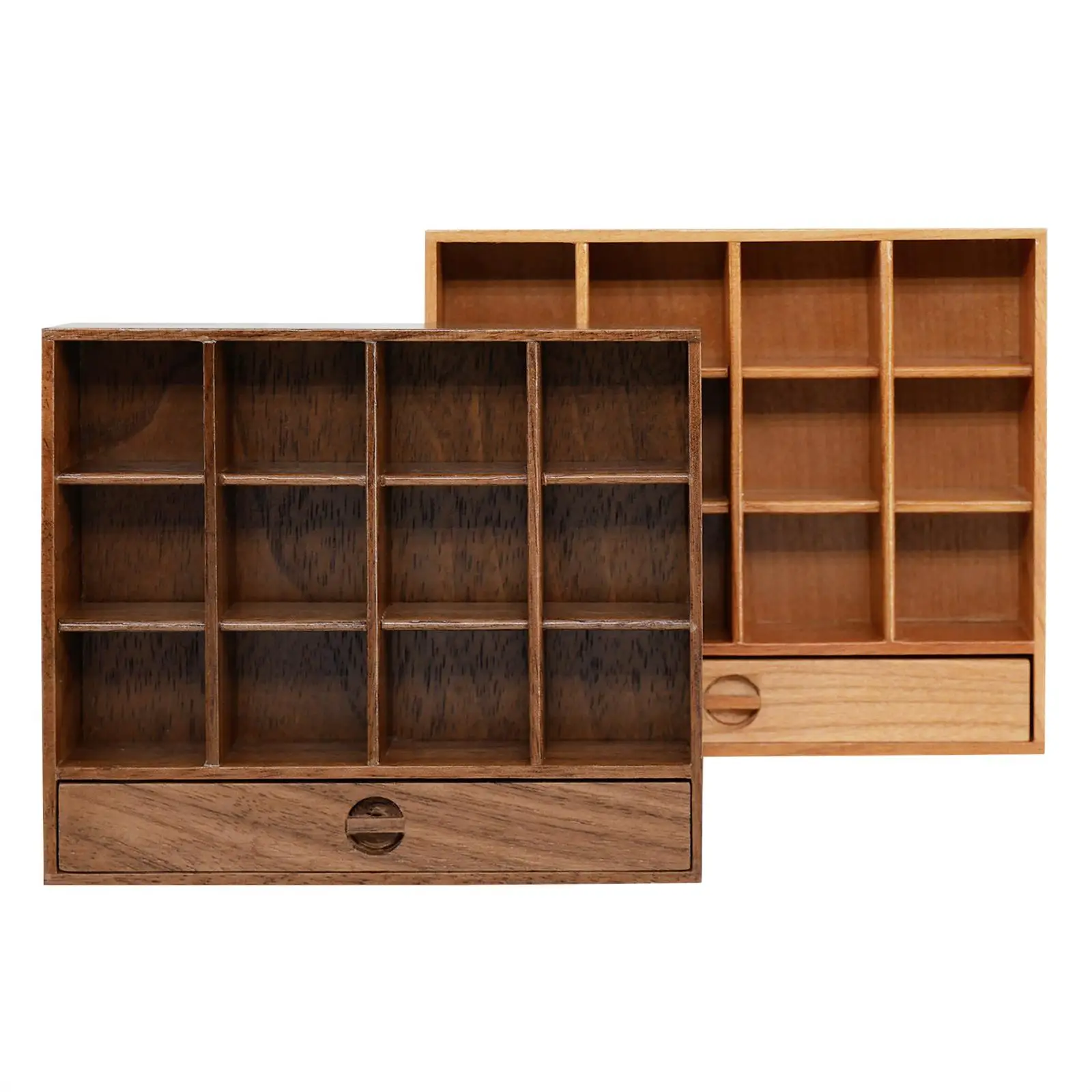 1:6 Dollhouse Storage Rack DIY Scene Accessories Dollhouse Decoration Accessories for Dining Room Bedroom Decor
