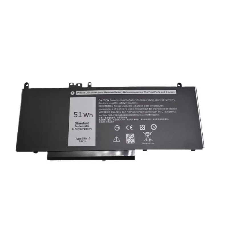 G5m10 for dell latitude e5250 e5450 e5550 notebook 15.6 inch notebook battery 8000mah