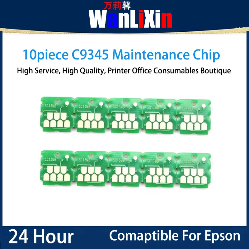 

10piece C9345 Maintenance Chip Compatible For Epson L6558 L6578 WF7820 7845 7840 WF7848