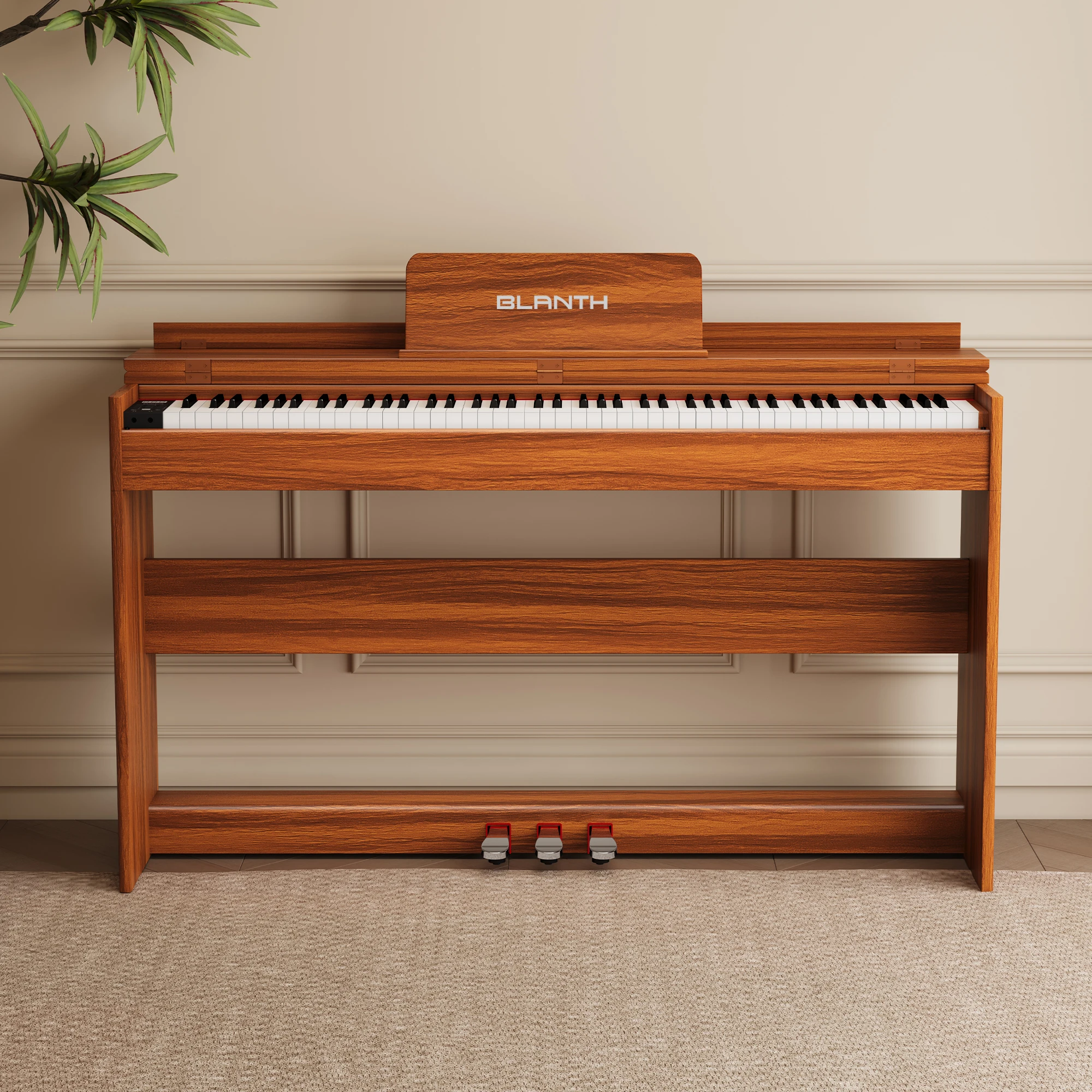 

Professional 88 Key Digital Piano Electronic Keyboard Full Electric Piano Instrument For Beginners Adults Performance