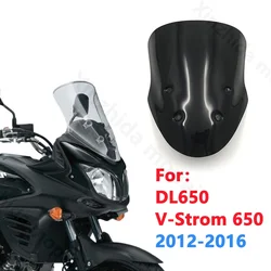 Screen For Suzuki DL650 V-Strom 650 DL 650 2012-2016 V Strom Motorcycle Accessories Windshield Windscreen Wind Deflectors Visor
