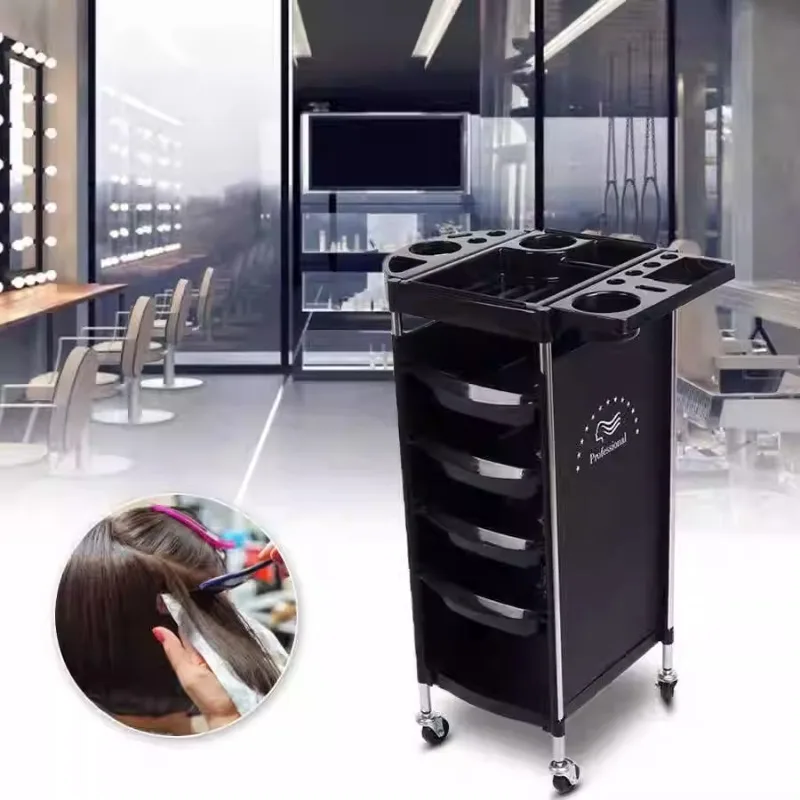 Rolling Tray Cosmetologist Trolley Beauty Salon Utility Cart Cleaning Hairdressing Furniture Units Kosmetik Wagen Spa Bar Lash