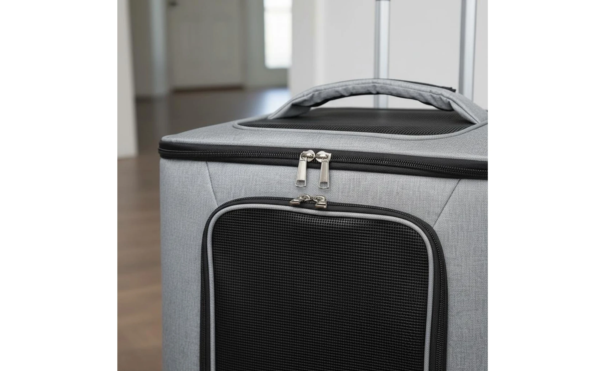 Rolling Pet Carrier Large Capacity Feline Carrier Suitcase Feline Travel Bag Multiple Carrying Options Breathable Mesh Rolling Pet Carrier Large Capacity Feline Carrier Suitcase Feline Travel Bag Multiple Carrying Options Breathable Mesh