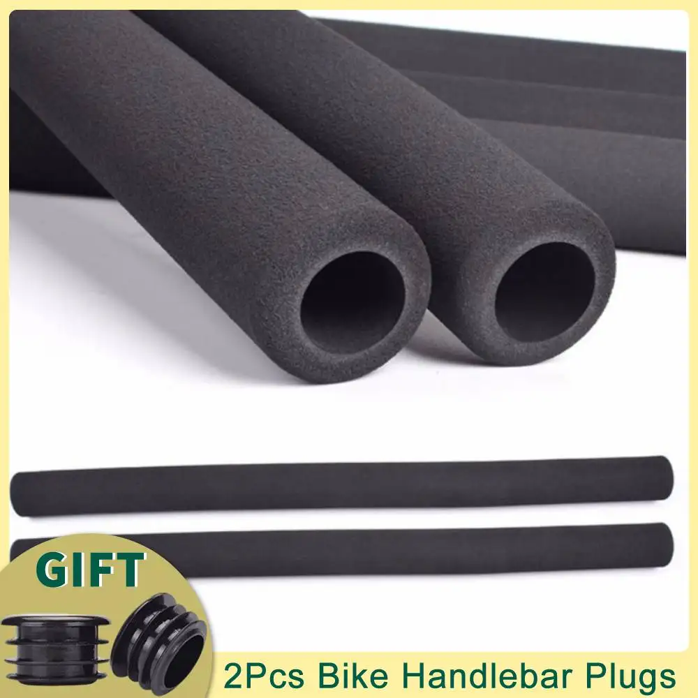 1Pc High Quality Bicycle Grips MTB Mountain Bike Handlebar Covers Anti-skid Soft Rubber Handlebar Grips Handle Bar End 50cm